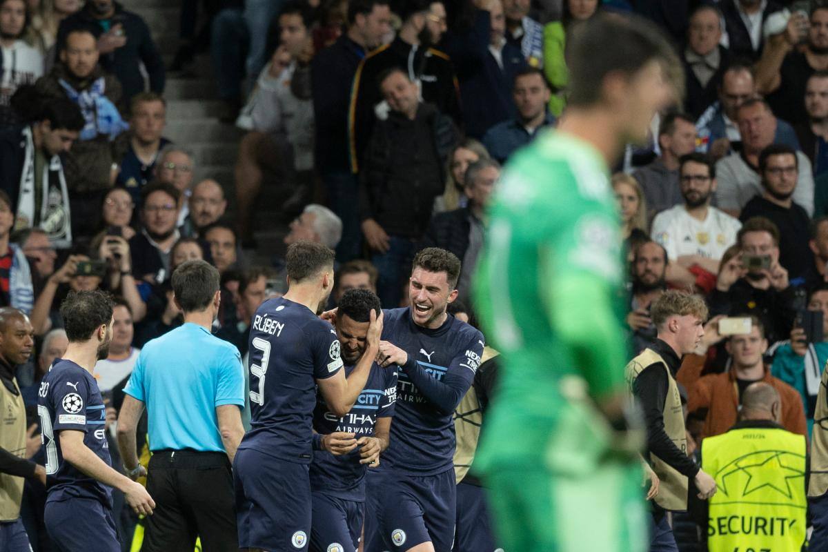 Imágenes del juego de vuelta entre Real Madrid y Manchester City, por la semifinal de la Champions League.