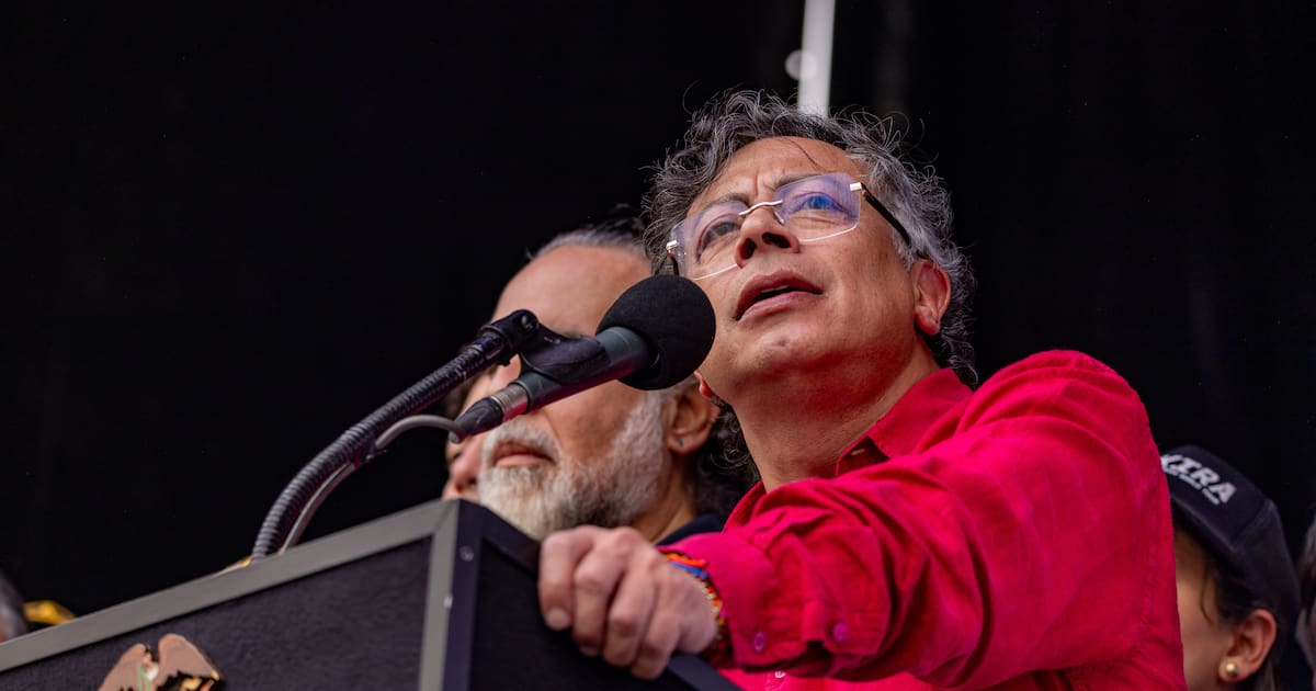 Petro insists that weapons taking lives in Colombia come from Ecuador