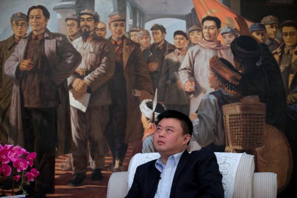 Wang Jing, magnate chino que quiere construir el canal de Nicaragua. AP