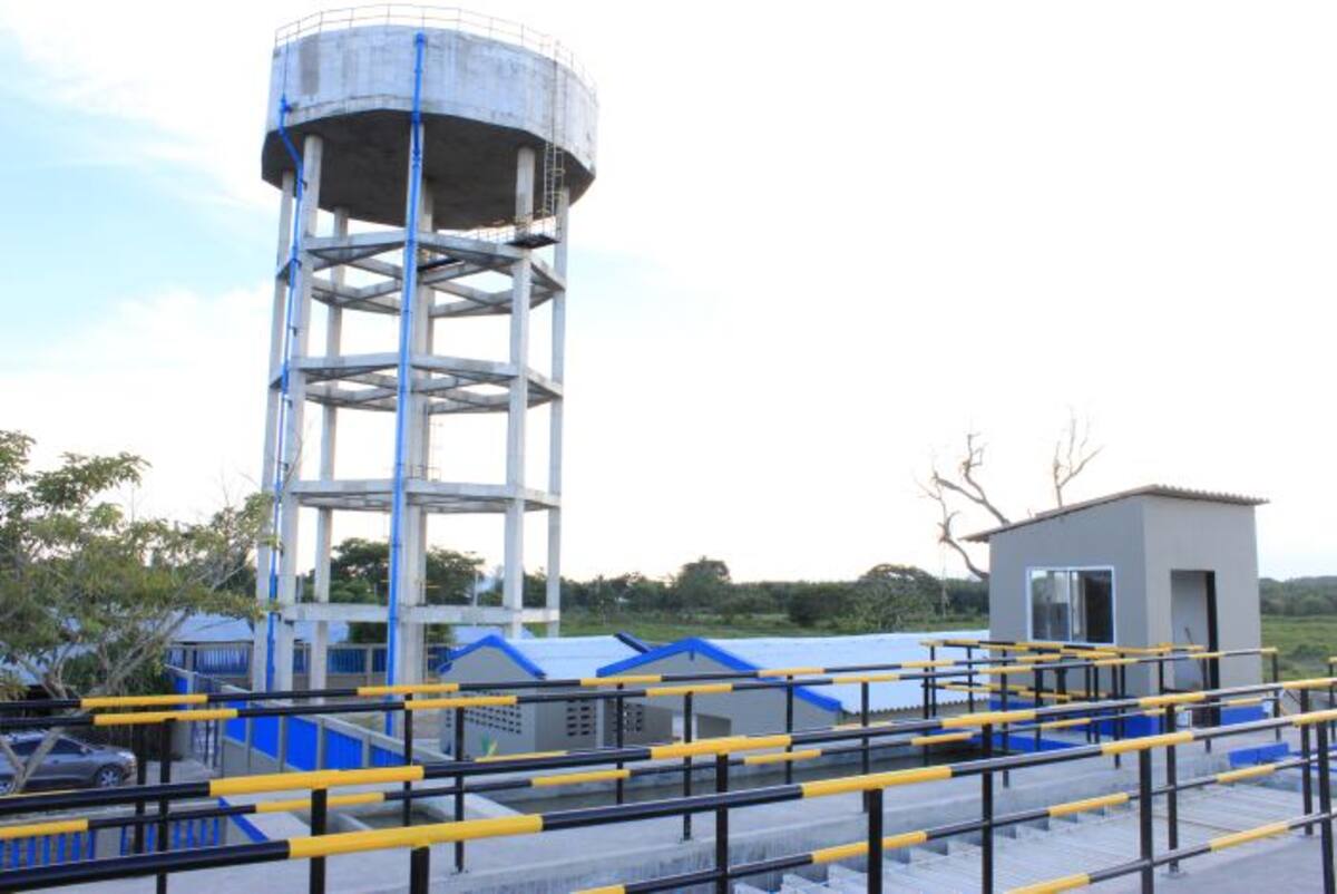 Río Viejo, en el sur de Bolívar, tendrá un nuevo sistema que aumentará la cobertura del 30% al 100 por ciento. Este será inaugurado el 10 de diciembre. Cortesía