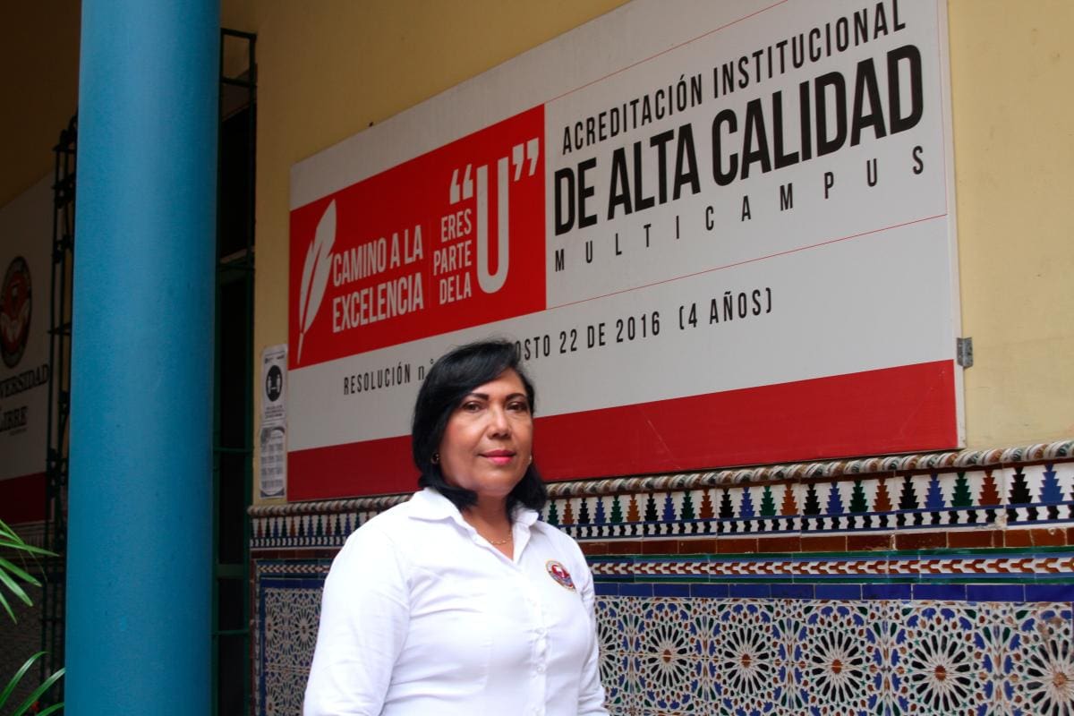 Lourdes Villadiego Coneo, directora del Consultorio Jurídico de Unilibre. // Oscar Díaz.