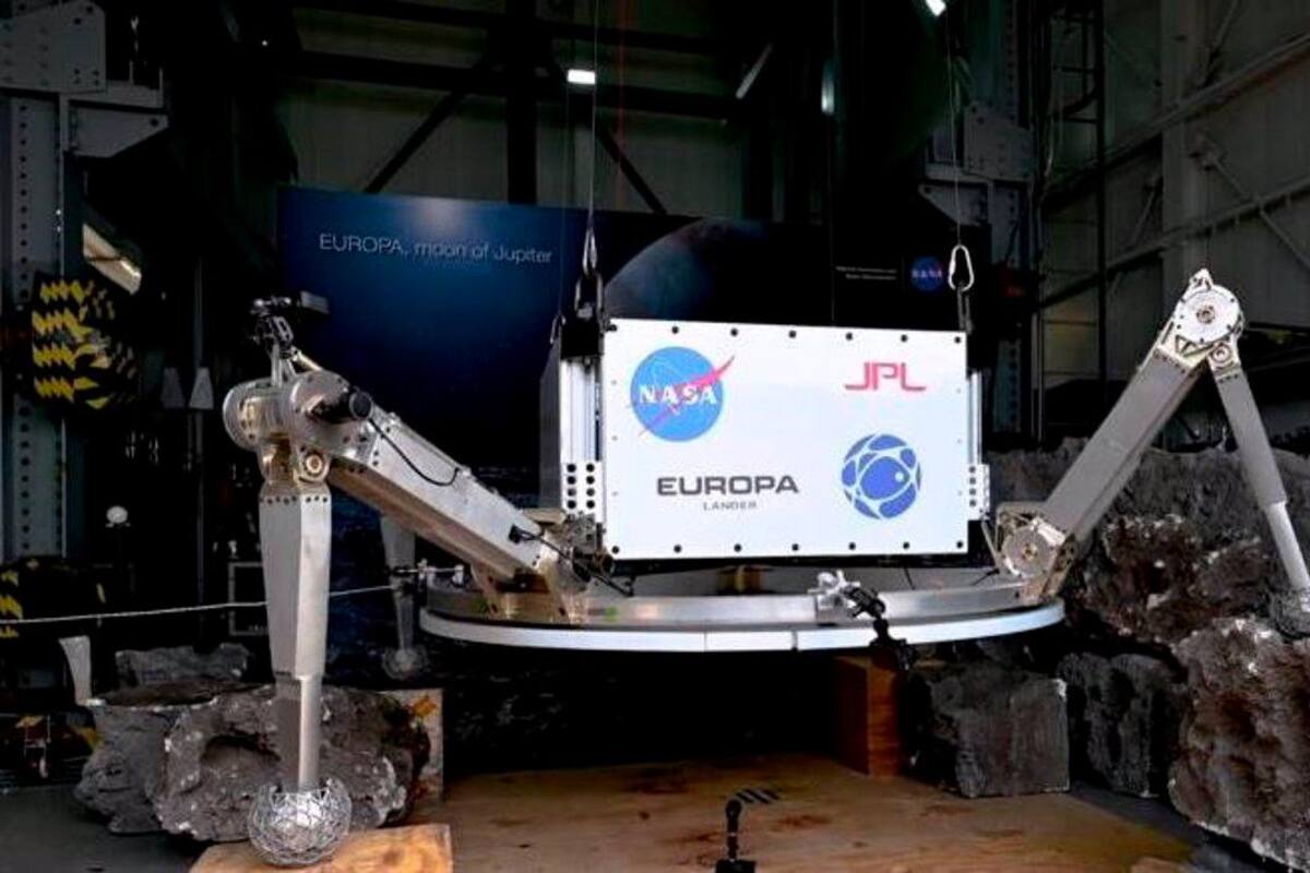 No es un cangrejo, es el aterrizador de la NASA para la luna Europa de Júpiter