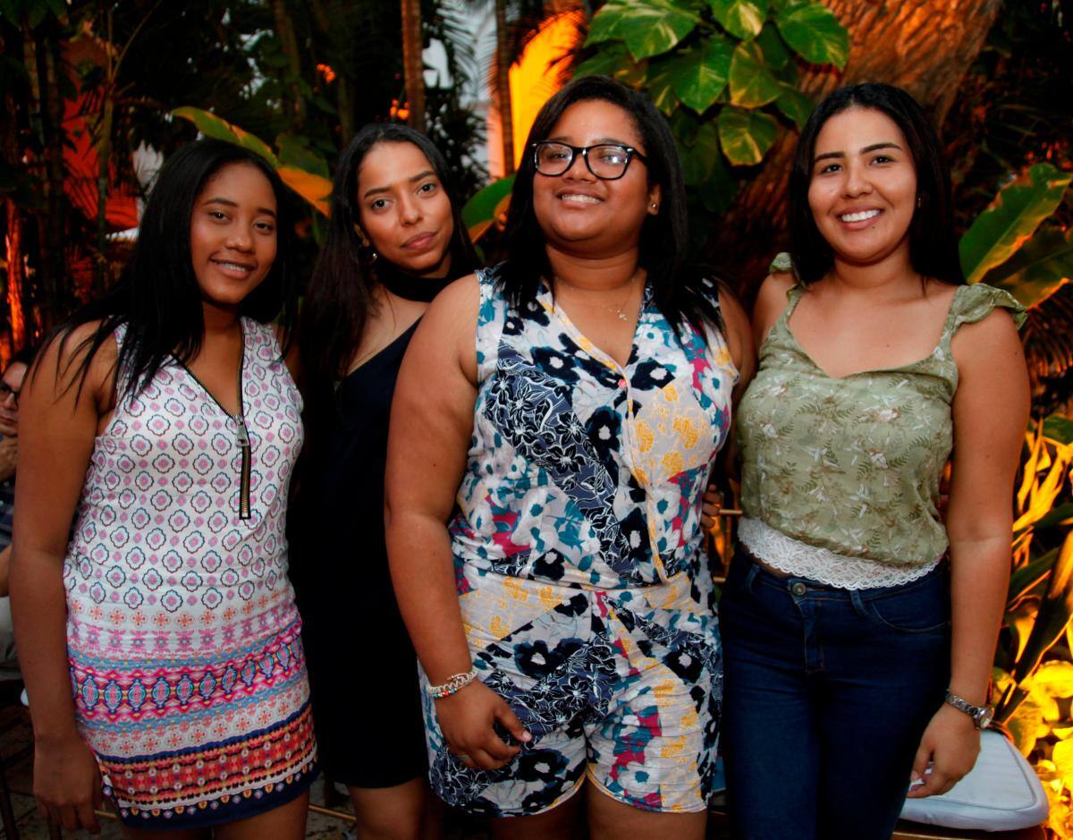 Ayleen Contreras, María Paula Simancas, Melisa Romero y María Dueñas.