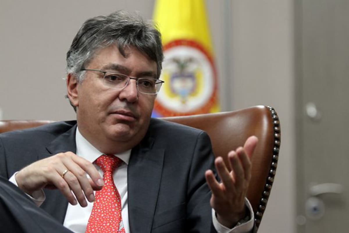 Ministro de Hacienda, Mauricio Cárdenas. Colprensa.
