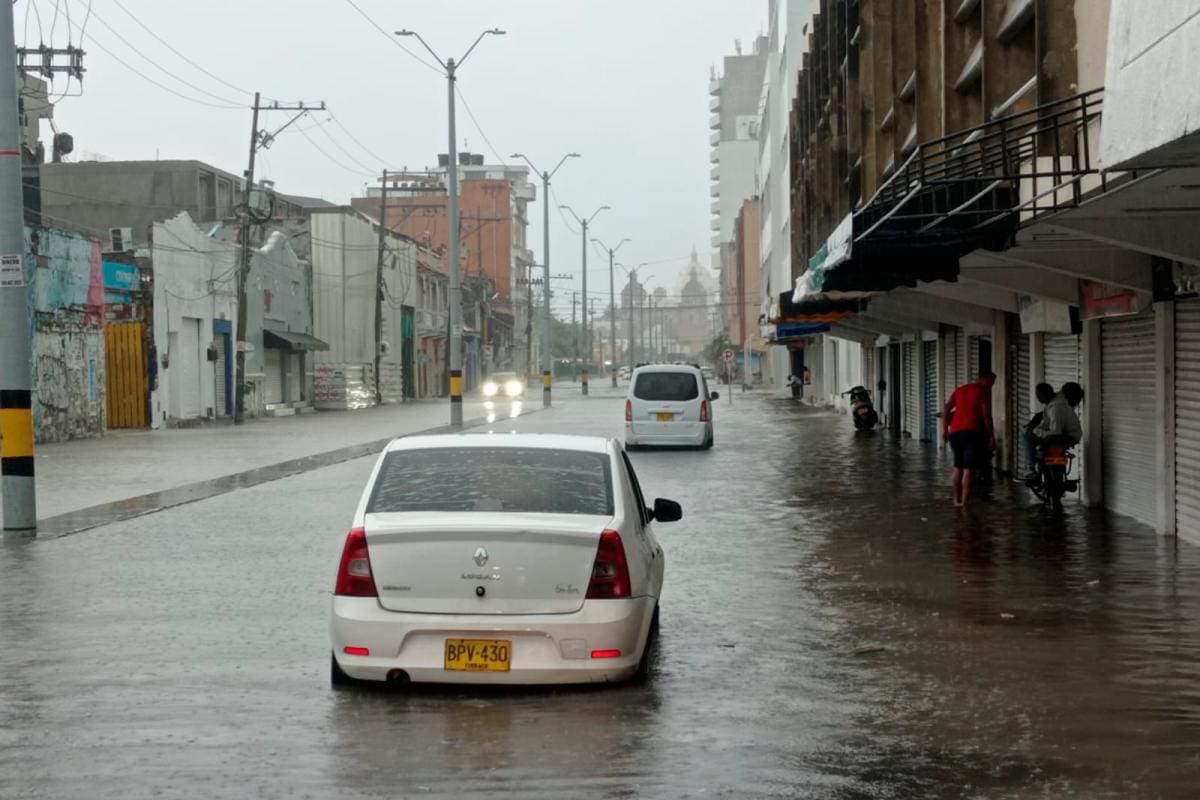 Galería: Domingo de lluvias en Cartagena: así lucen algunos sectores