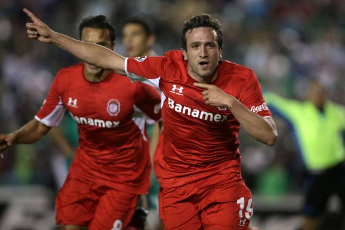 Gerardo Flores, jugador del Toluca. AP Eduardo Verdugo