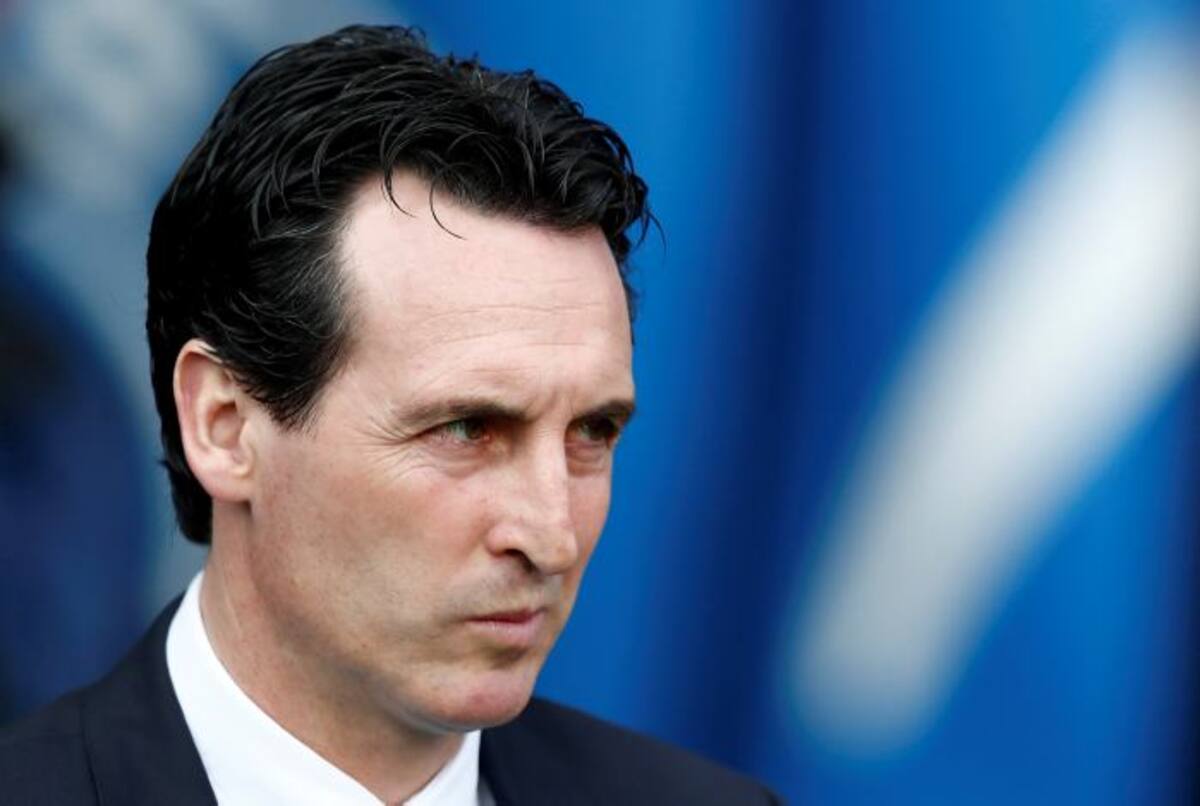 Unai Emery, técnico del PSG. EFE