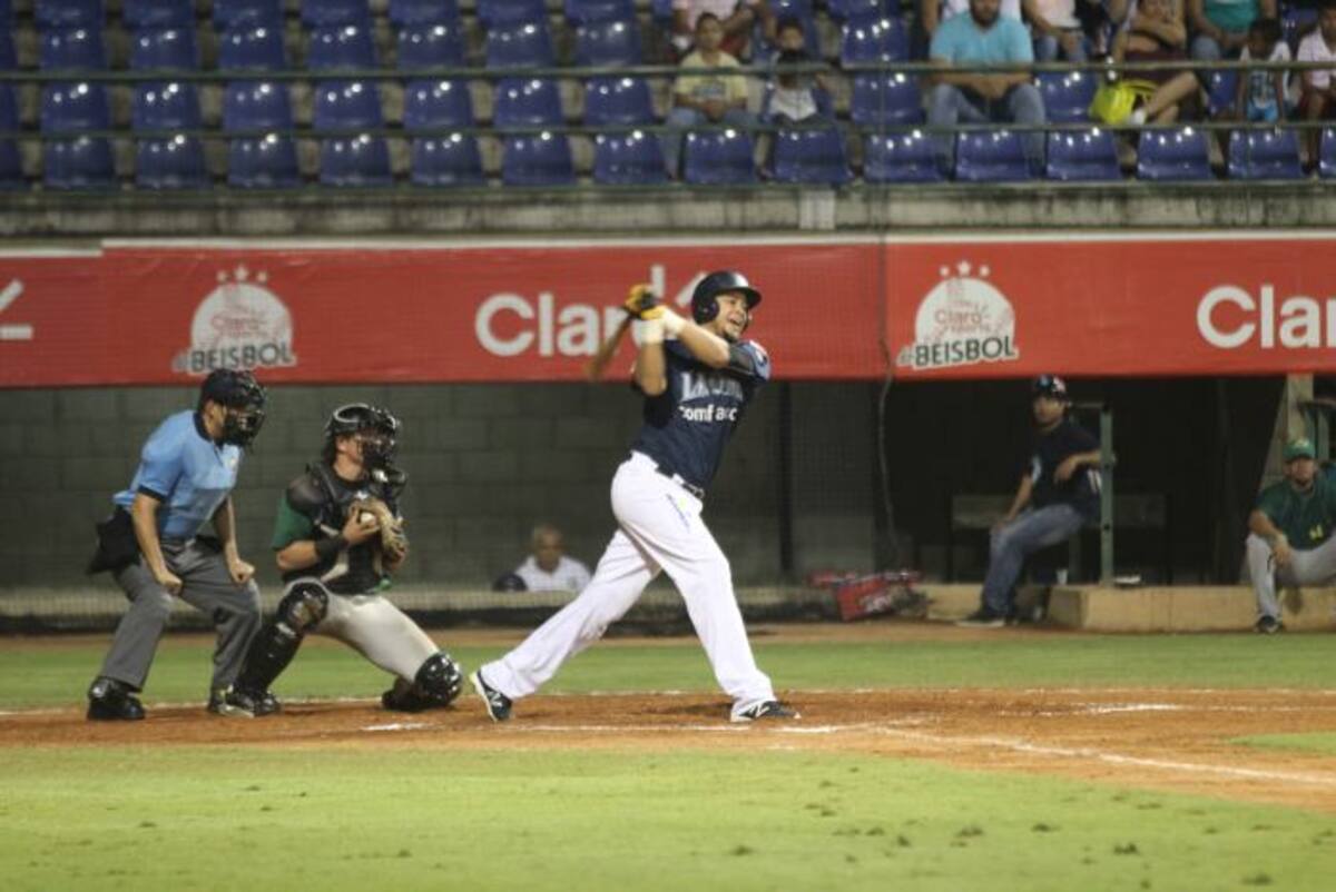 El juego entre Toros y Leones fue muy emotivo anoche en el estadio 18 de Junio de Montería. Cortesía