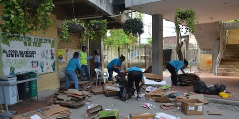 Concurso de reciclaje en Cartagena: estos fueron los colegios ganadores