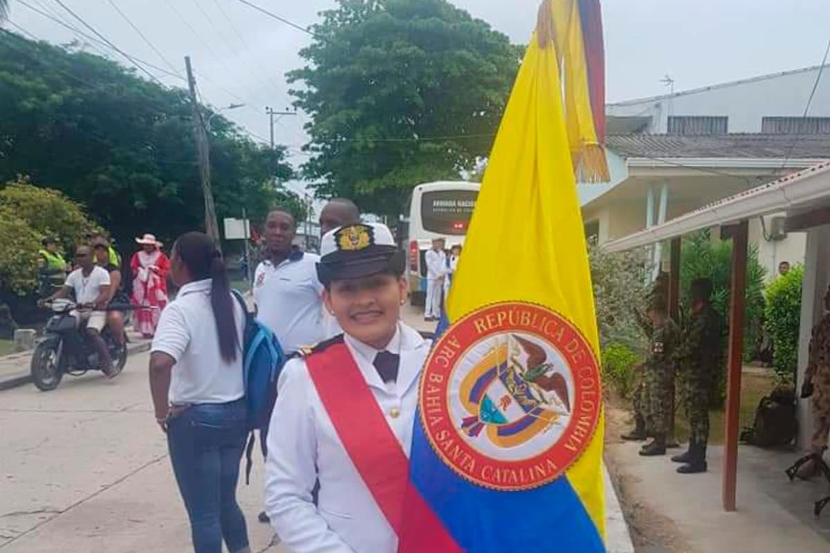 Del Amazonas a la Armada de Colombia: la historia de la Oficial indígena