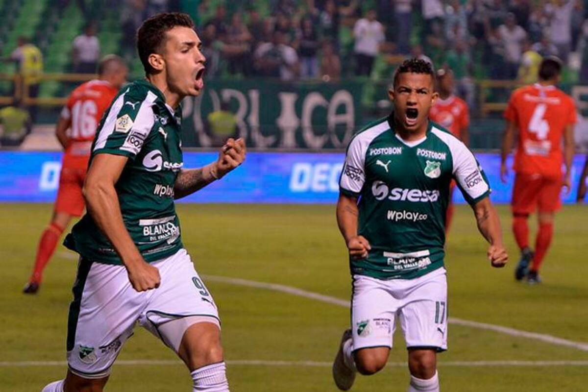 Deportivo Cali venció 2-1 al América en Palmaseca y apretó el grupo B