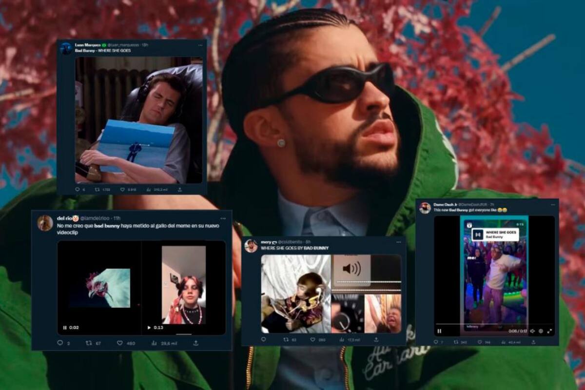 Los divertidos memes en Twitter que dejó ‘Where She Goes’ de Bad Bunny
