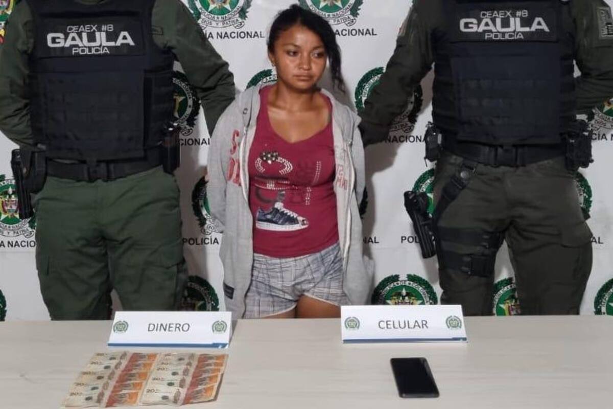 Capturan a alias ‘Marina’, presunta extorsionista de ‘Los Costeños’