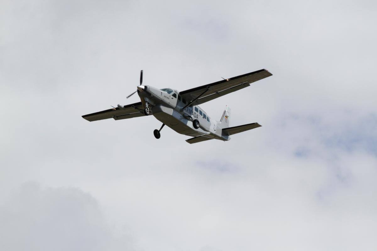 Aeronaves estadounidenses aterrizaron en Colombia para ejercicio internacional