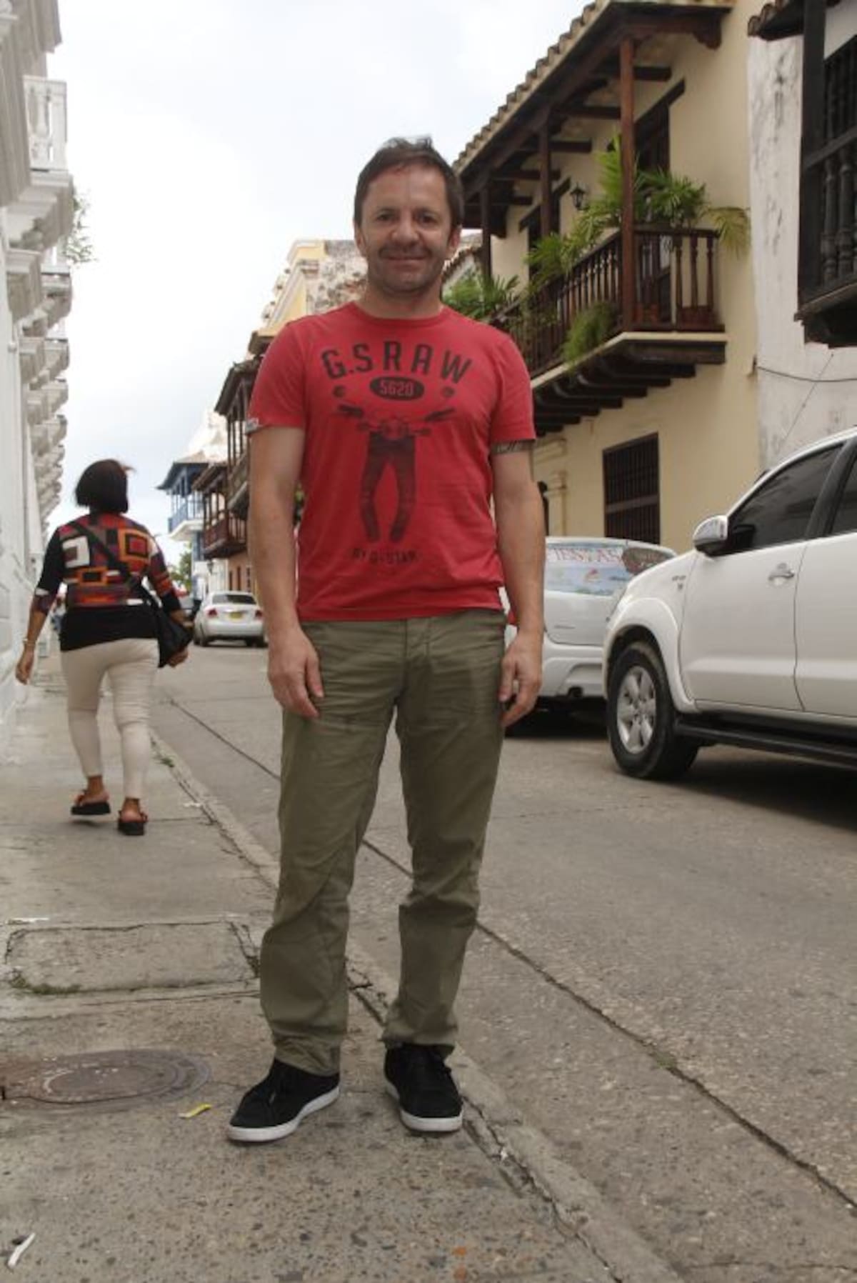Pirry llegó a ciudad a dictar una charla a beneficio de la niñez.