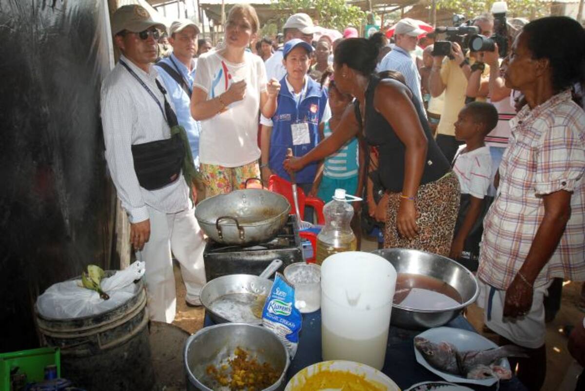 Familias de Ararca hacen parte del programa de la Agencia Nacional para la Superación de la Pobreza Extrema, apoyado por la Fundación Puerto Bahía Aroldo Mestre-El Universal