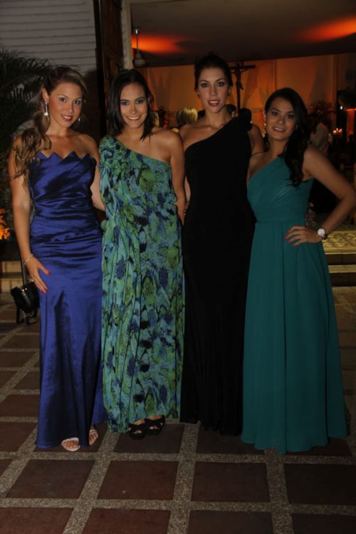 Amelia Tatis, Nany Abondano, Adriana Murra y Natalia Arango.