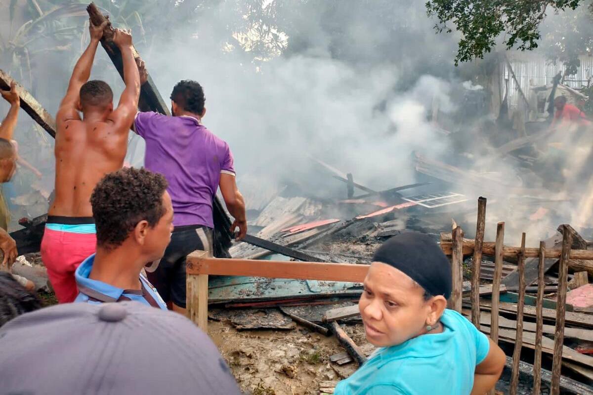 Villanueva: prendió su vivienda por un presunto desacuerdo familiar