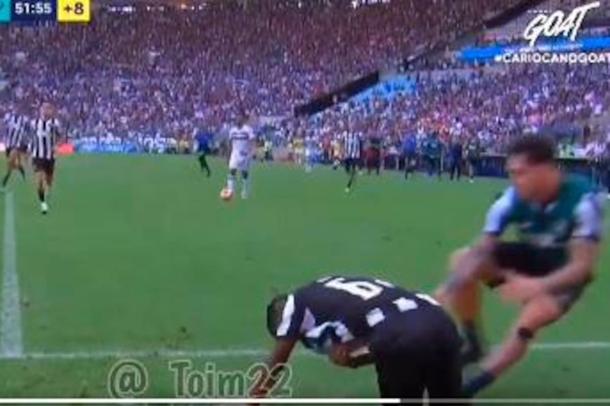 Video: la curiosa imagen en el fútbol de Brasil que es tendencia en redes