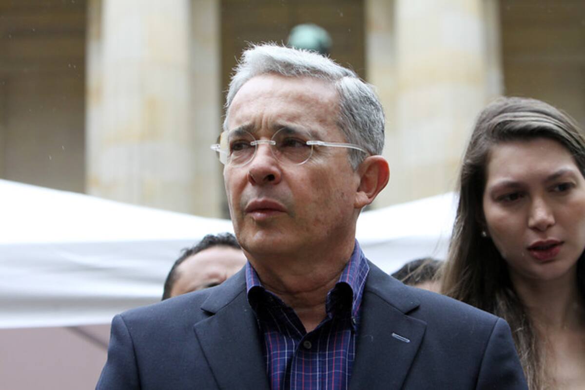 Álvaro Uribe, expresidente de Colombia. COLPRENSA