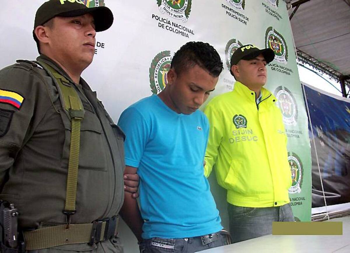 Luis Alberto Martínez Arrieta, capturado por robo a mano armada.