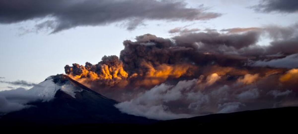 Volcán Cotopaxi. AFP MARTIN BERNETTI