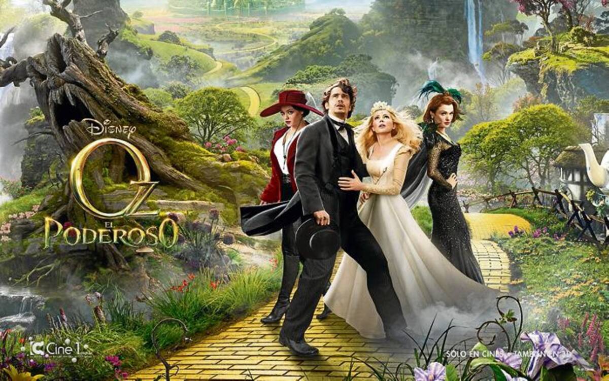“Oz, el poderoso” es la historia de un ingenuo mago que llega a la Tierra de Oz creyendo que ha llegado al sitio donde permanecerá con todo lo que ha soñado. CORTESÍA