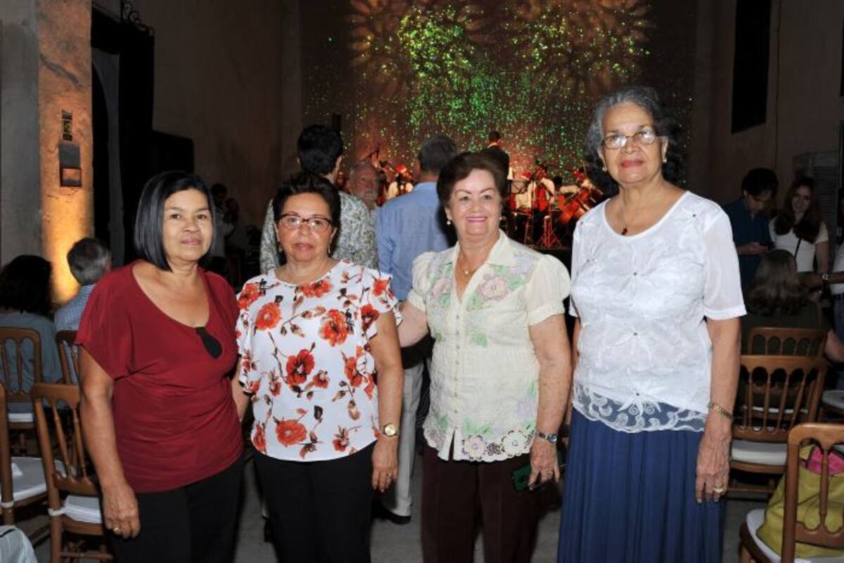 Blanca Montes, Nuvis Blanquicet, Rosalba de Monrroy y Nohemi Gutiérrez CORTESÍA