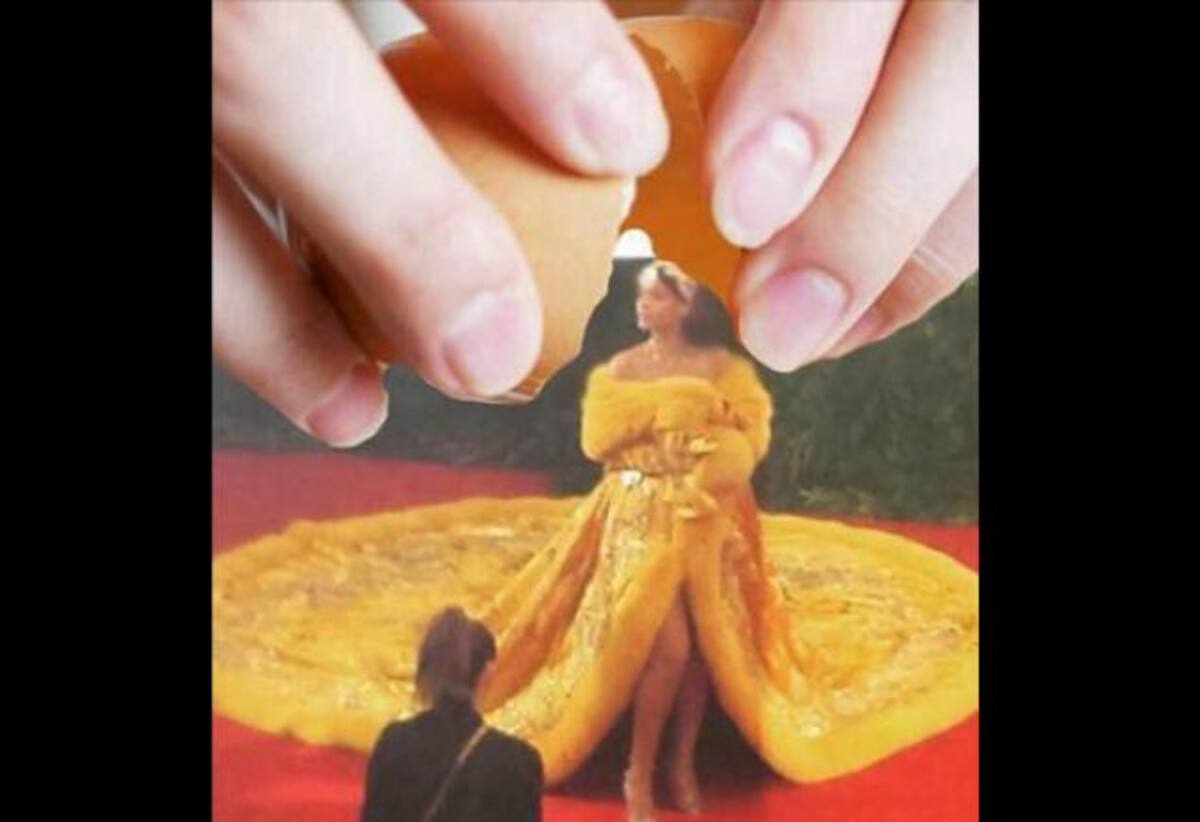 Memes del vestido de Rihanna.