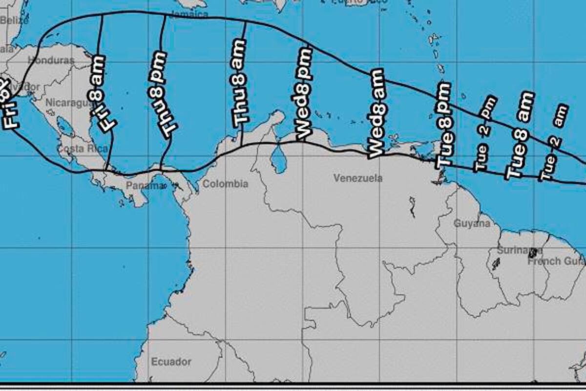 Onda tropical pasará esta semana por Cartagena