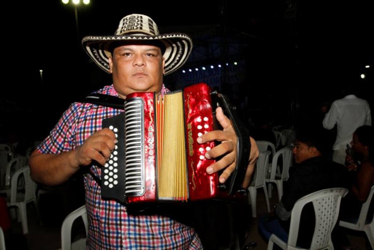 Freily Jattin, segundo puesto en acordeón profesional. JULIO CASTAÑO BELTRÁN- EL UNIVERSAL