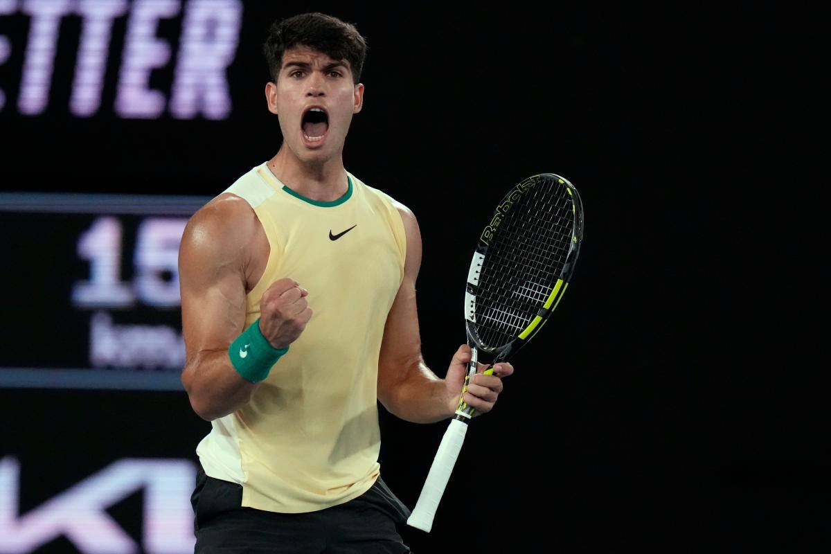 Carlos Alcaraz arranca con victoria en el Abierto de Australia