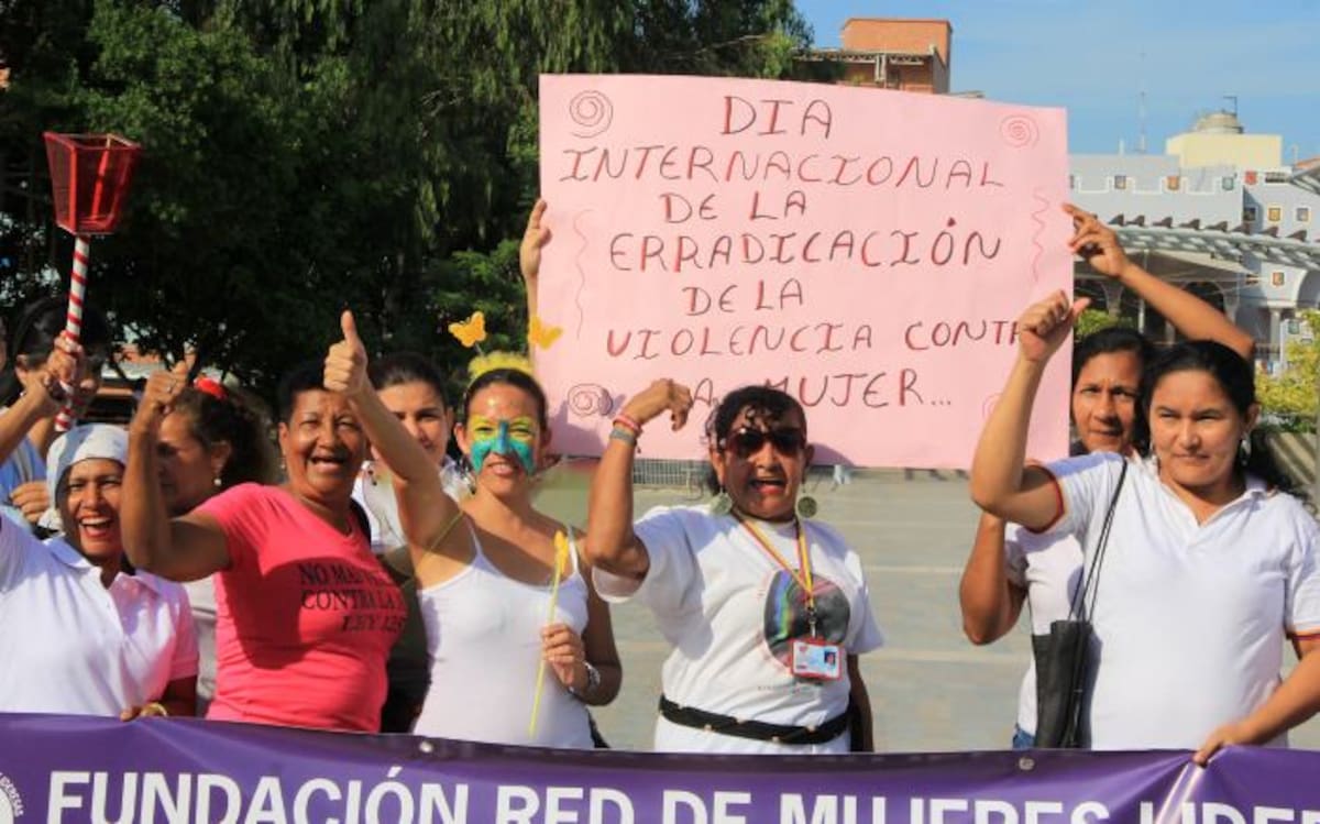 Marcha contra la violencia de género en Barranquilla. Juan Manuel Cantillo Arrieta