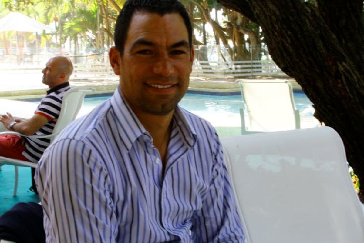 Ricardo 'el Gato' Pérez, presidente de Fortaleza. GABRIEL JAIME GARCÍA GARCÍA - EL UNIVERSAL