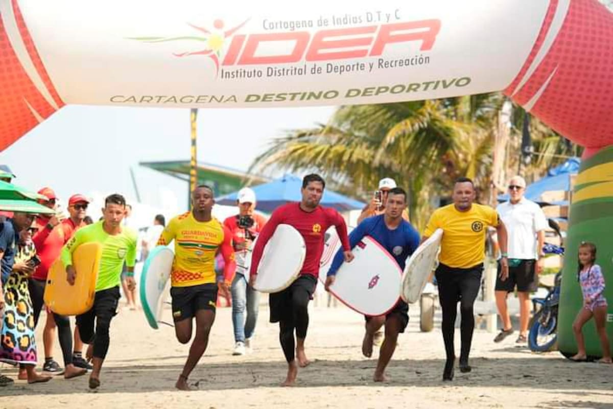 ¡Estamos en buenas manos!: Salvavidas de Cartagena, los mejores