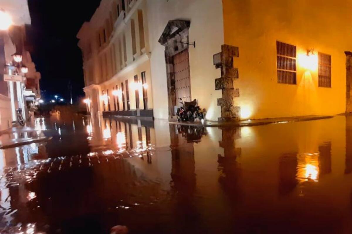 Galería: Torrencial aguacero en Cartagena