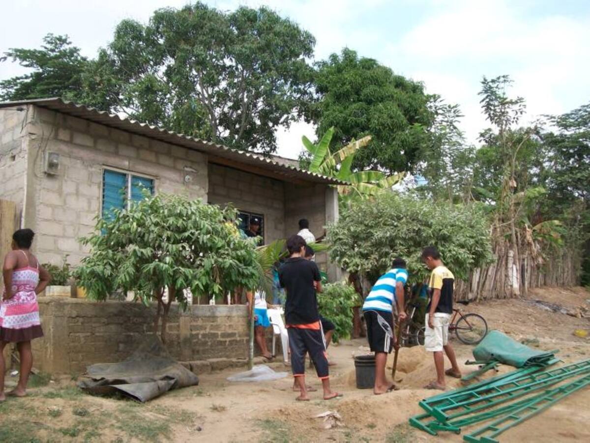 Casa familiar en Planeta Rica de los hermanos que fueron asesinados en zona de Antioquia.