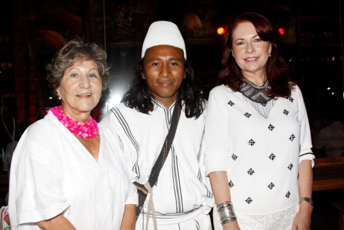 Gloria Triana, Oliverio Villafañe y Chica Morales. Lorena Henríquez Laborde-El Universal