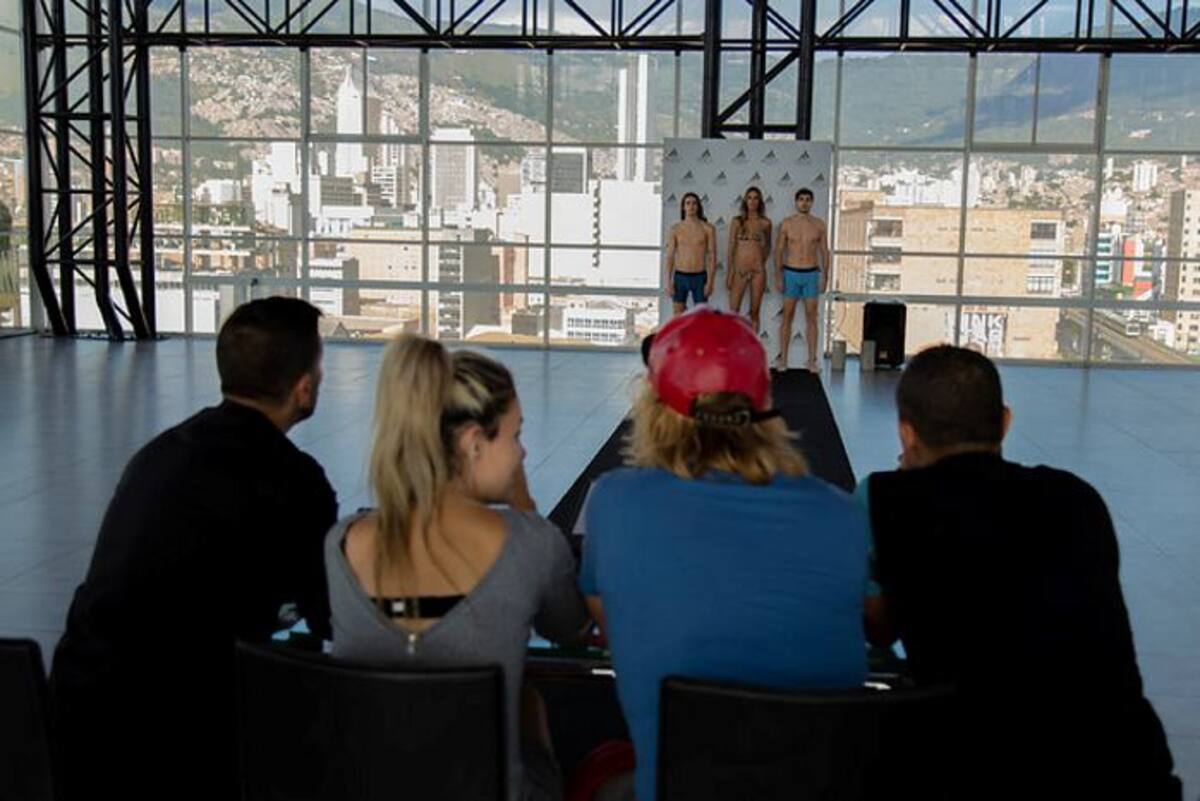 Inizio Underwear realizó el casting para su desfile en Colombiamoda. Colprensa