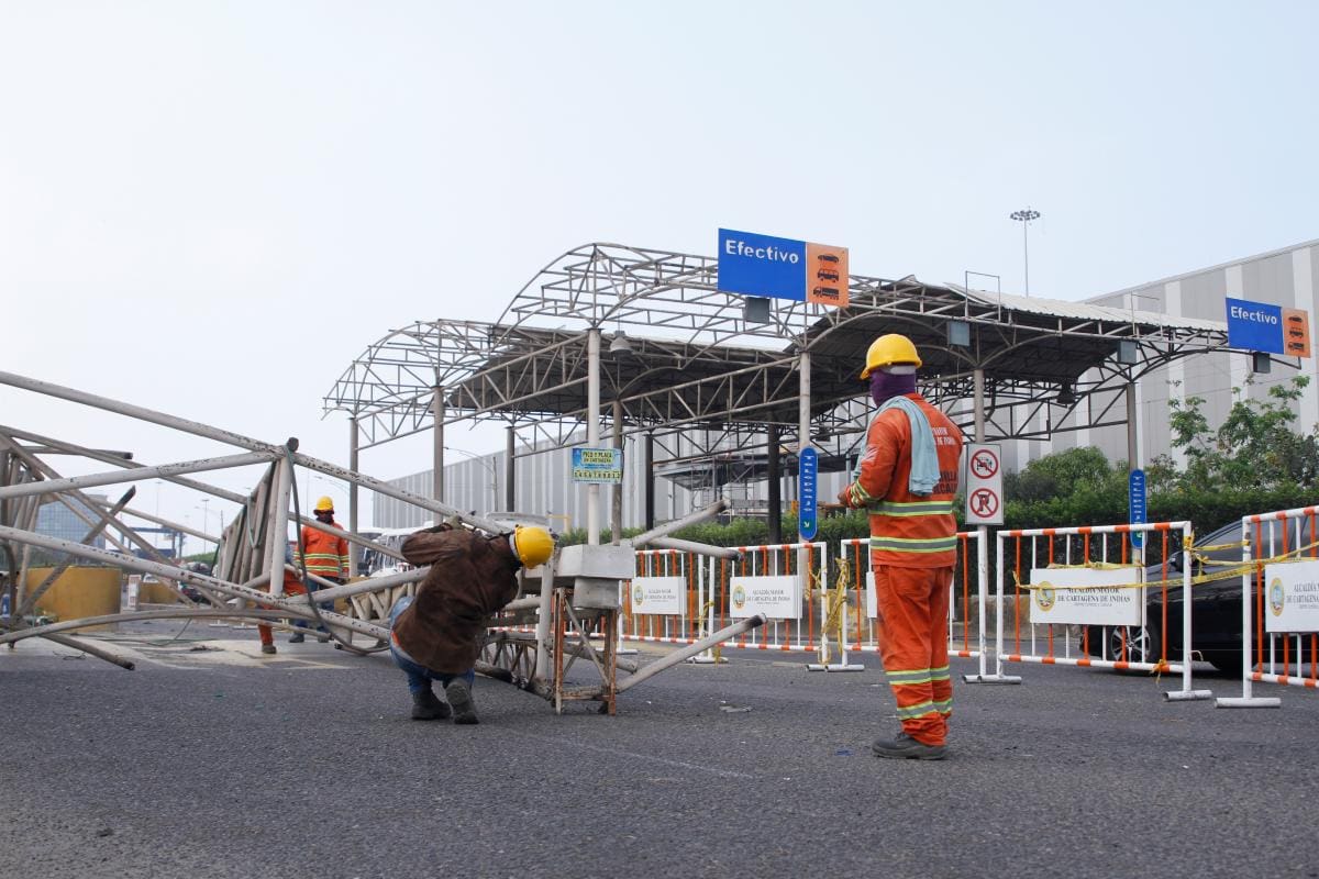 Conozca cómo avanza el desmonte de peajes de Manga y Ceballos