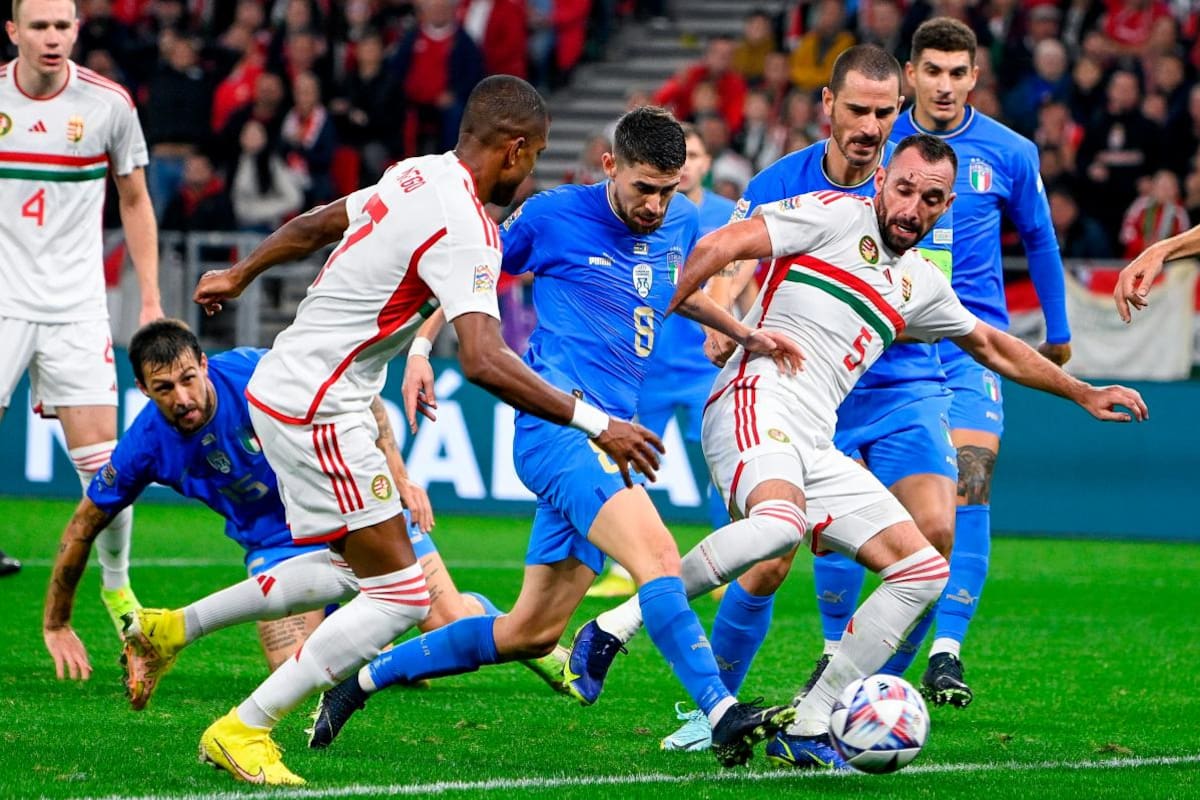 Italia dejó a Hungría a las puertas del Final Four en la Nations League
