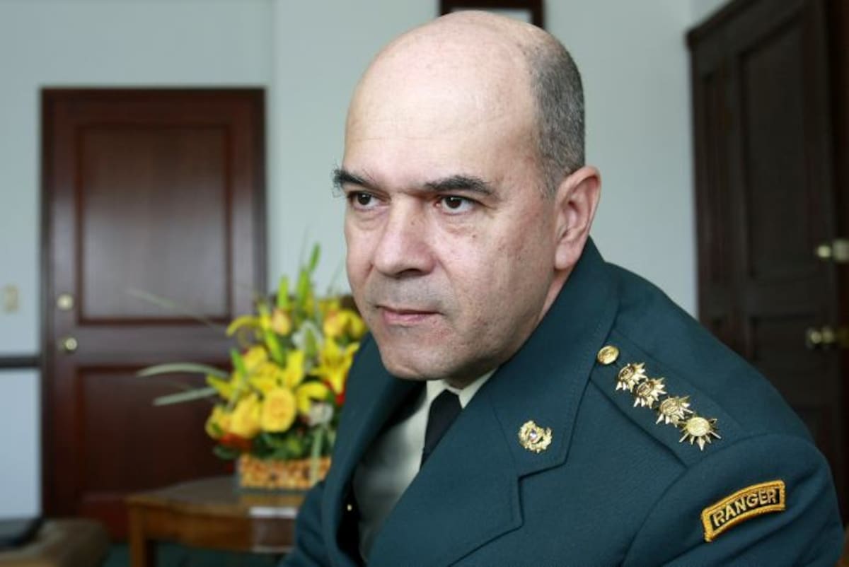 El general Sergio Mantilla, comandante del Ejército. COLPRENSA