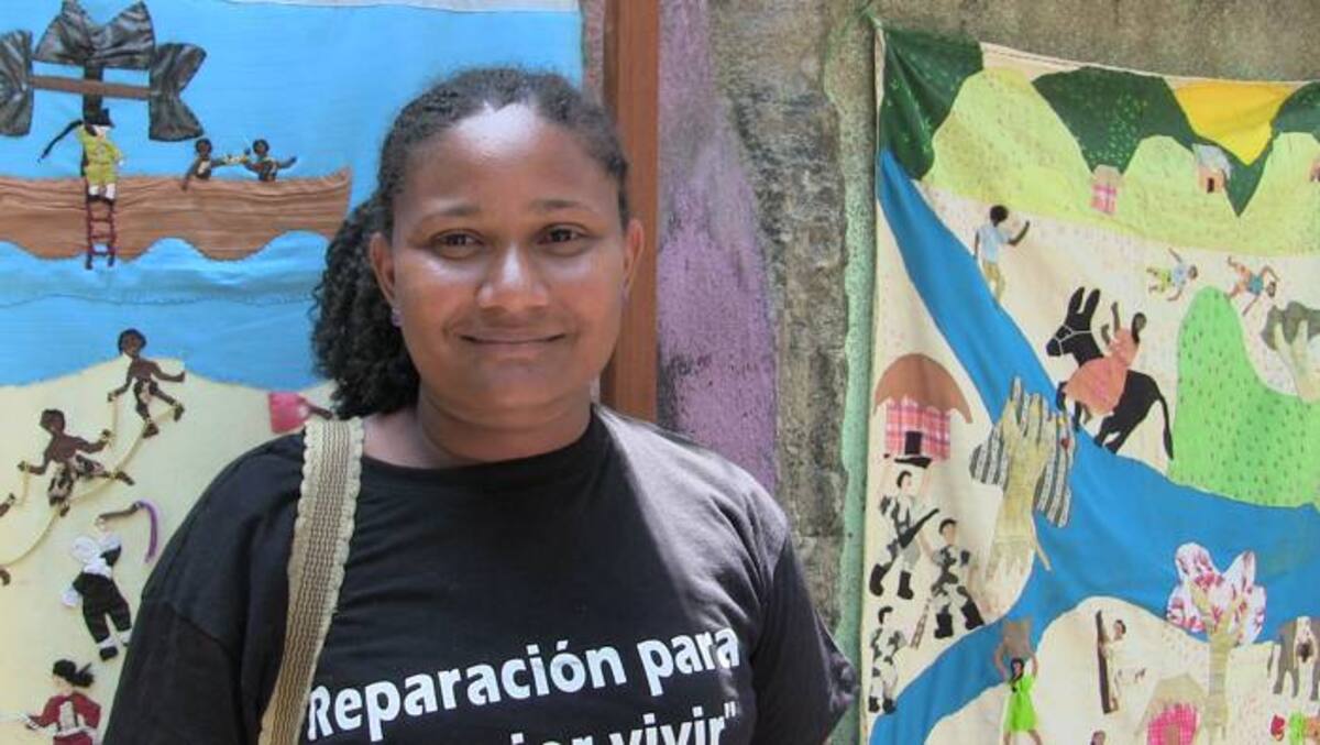 Alexandra Valdés Tijera, víctima de Mampuján. ALEXANDRA CLAVIJO - EL UNIVERSAL