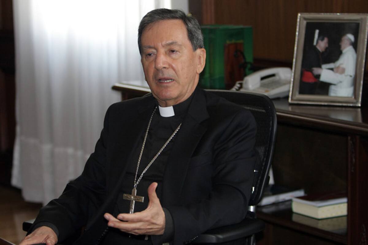Cardenal Rubén Salazar Gómez Colprensa