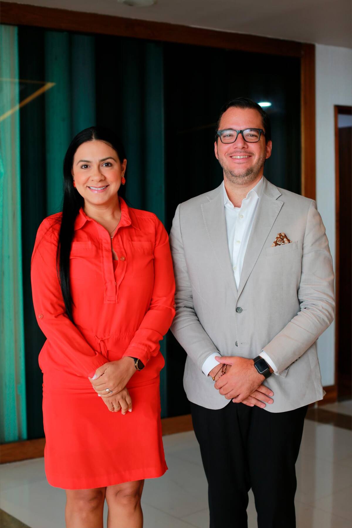 Liliana Rodríguez y Alejandro Manfredonio.