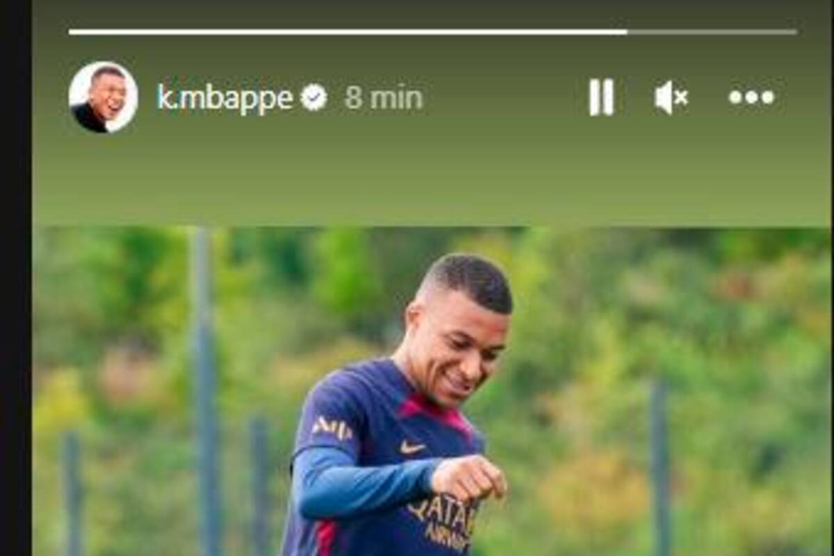 ¿Kylian Mbappé trolea a los hinchas del Real Madrid?
