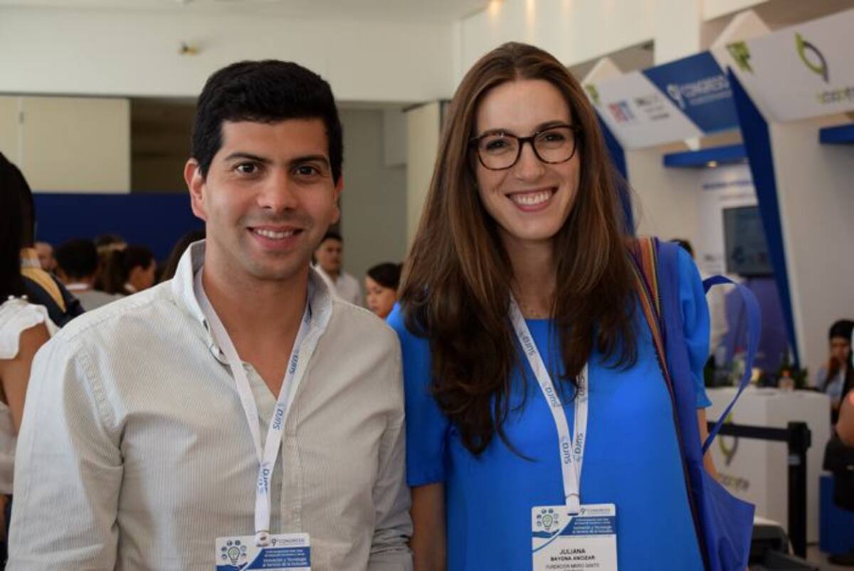 Alberto Urueta y Juliana Bayona. CORTESÍA