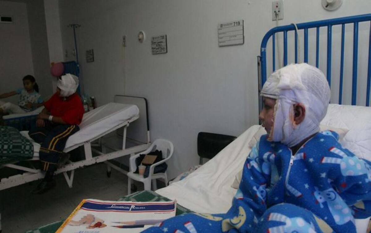 En el año 2012 se notificaron 1.357 casos de lesiones por pólvora en el ámbito nacional. Archivo - Foto Ilustración