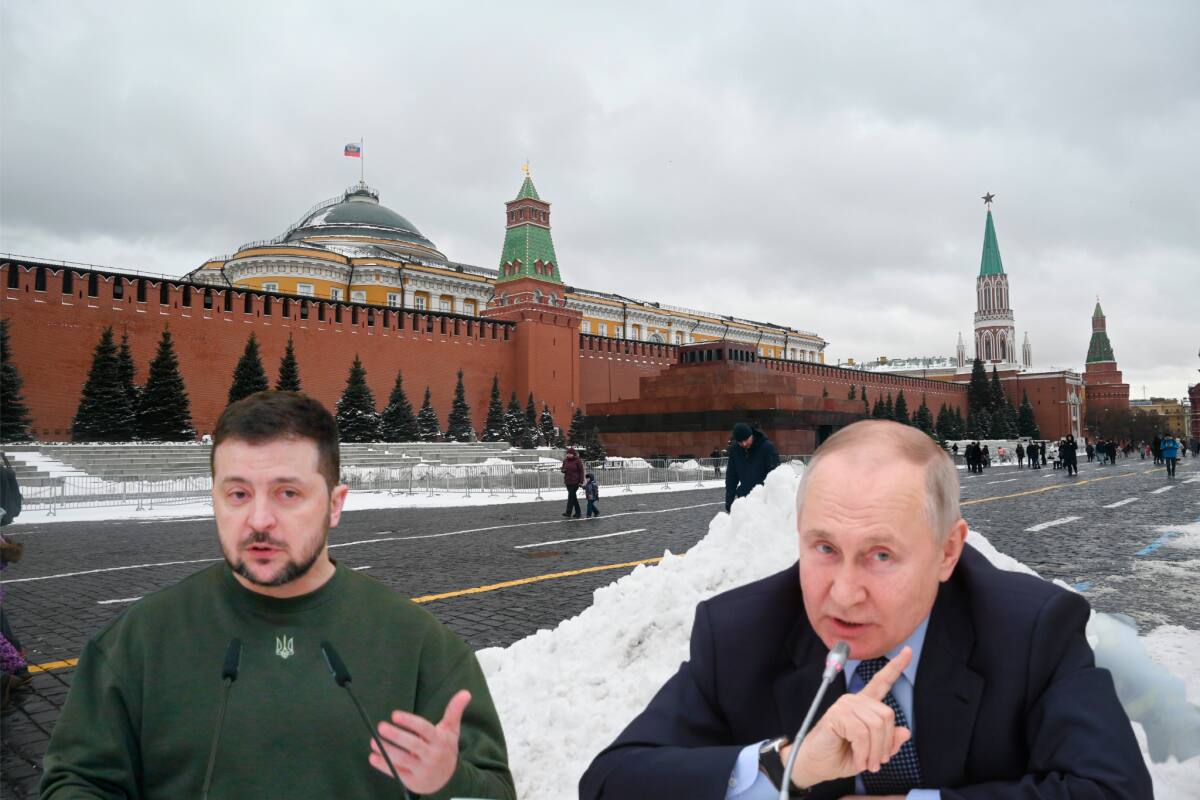 Vladimir Putin y Volodímir Zelenski, dos hombres y un destino
