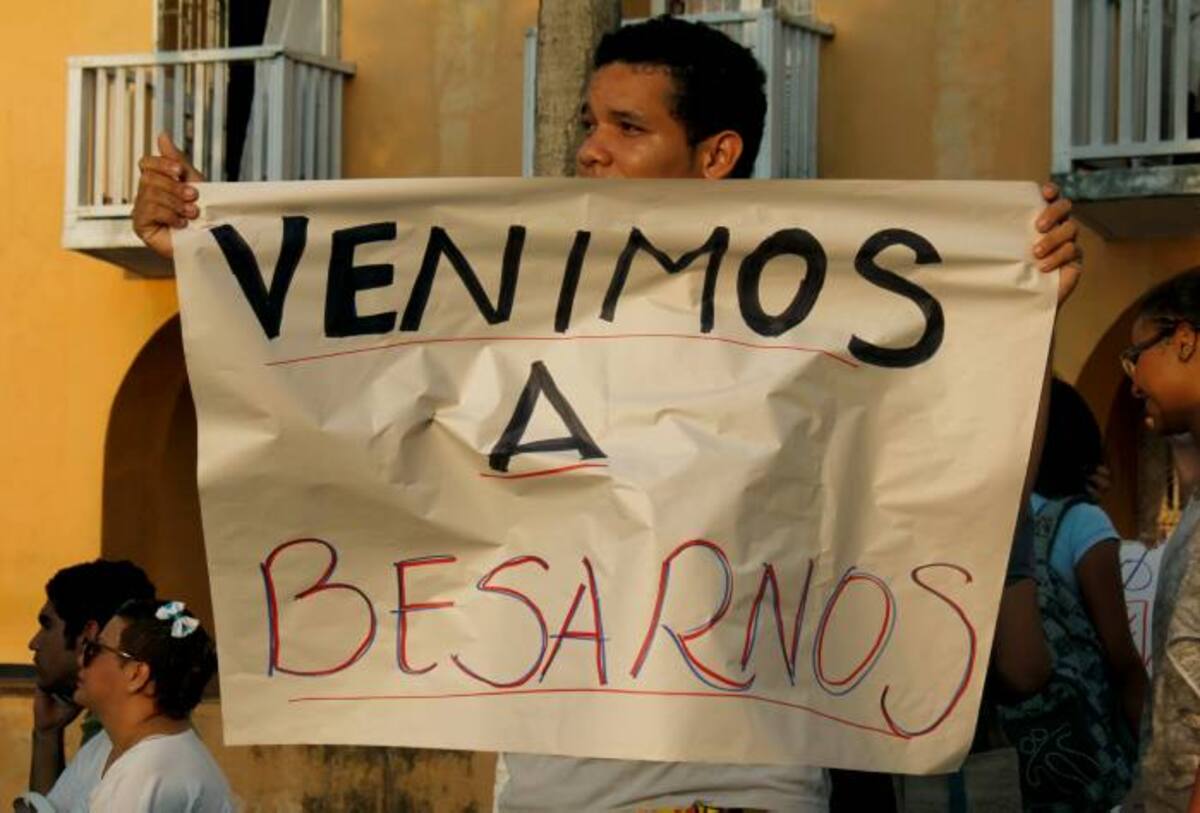 La comunidad LGBTI si-gue exigiendo el respeto de sus derechos. KAILLINE GIRALDO, EL UNIVERSAL